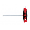 Llave Allen Mango T ComfortGrip Cabeza Esférica 5.0 x 150mm. WIHA