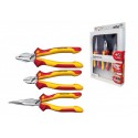 Juego de Alicates Professional Electric VDE Y GS hasta 1.000V (3 pzas) WIHA