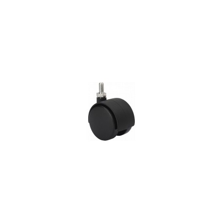 Rueda DK Negro Ø50x10x15x63mm 50kg ALEX Rueda DK Negro Ø50x10x15x63mm 50kg ALEX