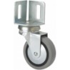 Rueda B-PGI Goma Gris Inyectada Ø60x18mm 25kg ALEX