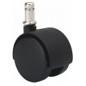 Rueda DK Negro Ø50x11x22x63mm 50kg ALEX