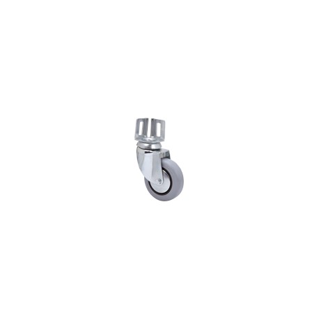 Rueda B-PGI Goma Gris Inyectada Ø80x22mm 50kg ALEX Rueda B-PGI Goma Gris Inyectada Ø80x22mm 50kg ALEX