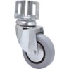 Rueda B-PGI Goma Gris Inyectada Ø80x22mm 50kg ALEX