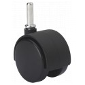 Rueda DK Negro Ø40x06x24x49mm 20kg ALEX