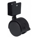 Rueda DK Negro Ø50x67mm 50kg ALEX