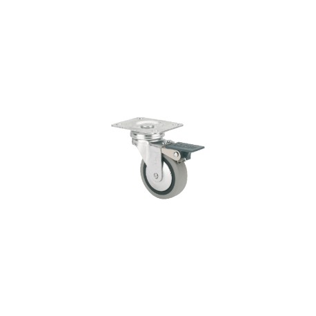 Rueda B-PGI Goma Gris Inyectada Ø40x16mm 17kg ALEX Rueda B-PGI Goma Gris Inyectada Ø40x16mm 17kg ALEX