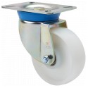 Rueda TV-TN Nylon Blanco Ø100x35mm 300kg ALEX