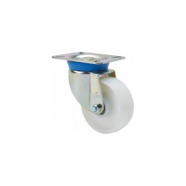 RUEDA TN NYLON BLANCO REF.2-0021 Ø125x45mm 350kg ALEX