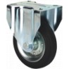 Rueda ZV-BS Goma Negra Natural Ø100x27mm 110kg ALEX