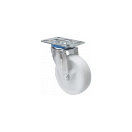 Rueda UT Poliamix Blanco Ø100x34mm 150kg ALEX