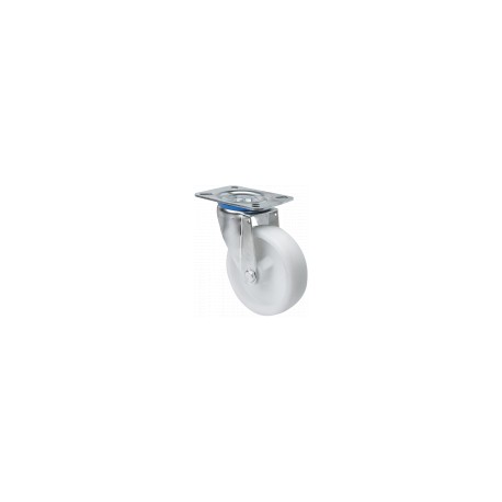 Rueda UT Poliamix Blanco Ø100x34mm 150kg ALEX Rueda UT Poliamix Blanco Ø100x34mm 150kg ALEX
