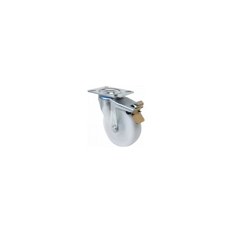 Rueda ZV-UT Poliamix Blanco Ø80x34mm 130kg ALEX Rueda ZV-UT Poliamix Blanco Ø80x34mm 130kg ALEX