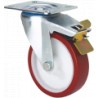 Rueda ZV-POL Poliuretano Inyectado Ø80x32mm 100kg ALEX