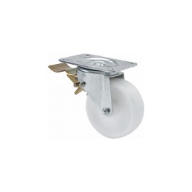 Rueda TVC-TP Poliamix Blanco Ø125x45mm 280kg ALEX