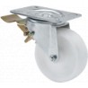 Rueda TVC-TP Poliamix Blanco Ø125x45mm 280kg ALEX