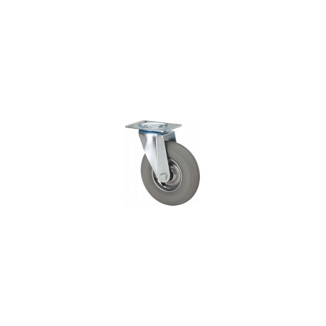 Rueda ZV-RIL Neumática Gris Giratoria Ø200x50mm 75kg ALEX Rueda ZV-RIL Neumática Gris Giratoria Ø200x50mm 75kg ALEX