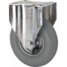 RUEDA RIL NEUMATICA GRIS FIJA REF.4-1263 Ø200x50mm 75kg ALEX