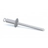 Remache Aluminio Acero Flor Cabeza Grande C14 4.0 x 12 (caja 250 UNID) Damesa