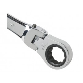 LLAVE COMBINADA CON CARRACA ARTICULADA BAHCO 41RM EN METRICA