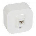 Toma de red RJ45 BLANCO IP21 782424 LEGRAND