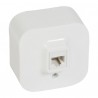 Toma de red RJ45 BLANCO IP21 782424 LEGRAND