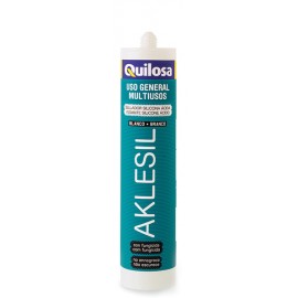 Quilosa silicona Aklesil 280 ML. blanco