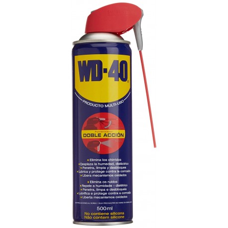 WD-40 Lubricante Multiusos Doble Acción 500 ML WD-40 Lubricante Multiusos Doble Acción 500 ML