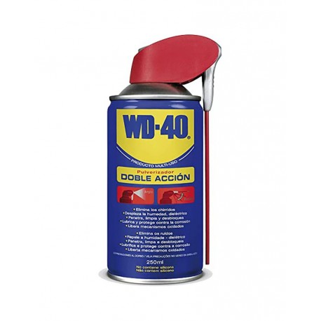 WD-40 Lubricante Multiusos Doble Acción 250 ML WD-40 Lubricante Multiusos Doble Acción 250 ML