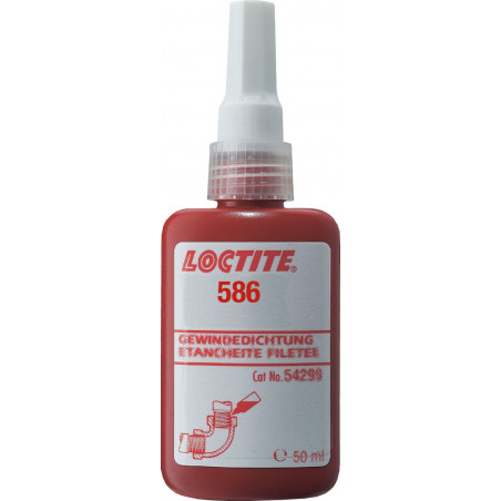 LOCTITE 586 Sellador de Rosca de Alta Resistencia 50ml.