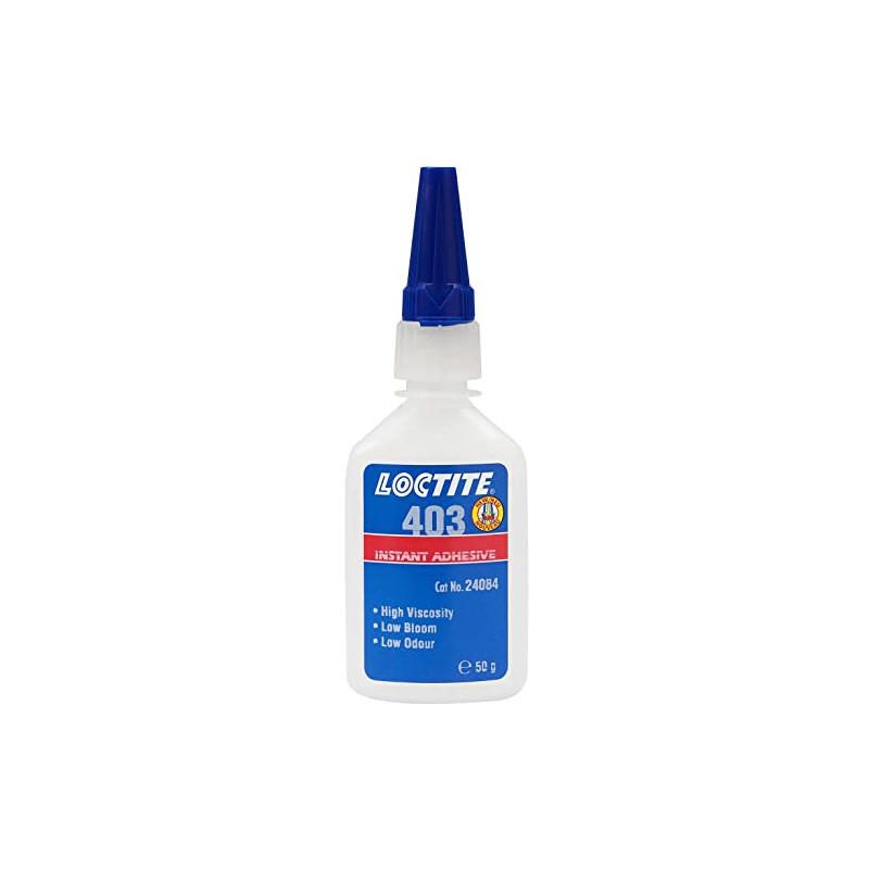 Loctite 403 Adhesivo Instantáneo Bajo Empañamiento Alta Viscosidad