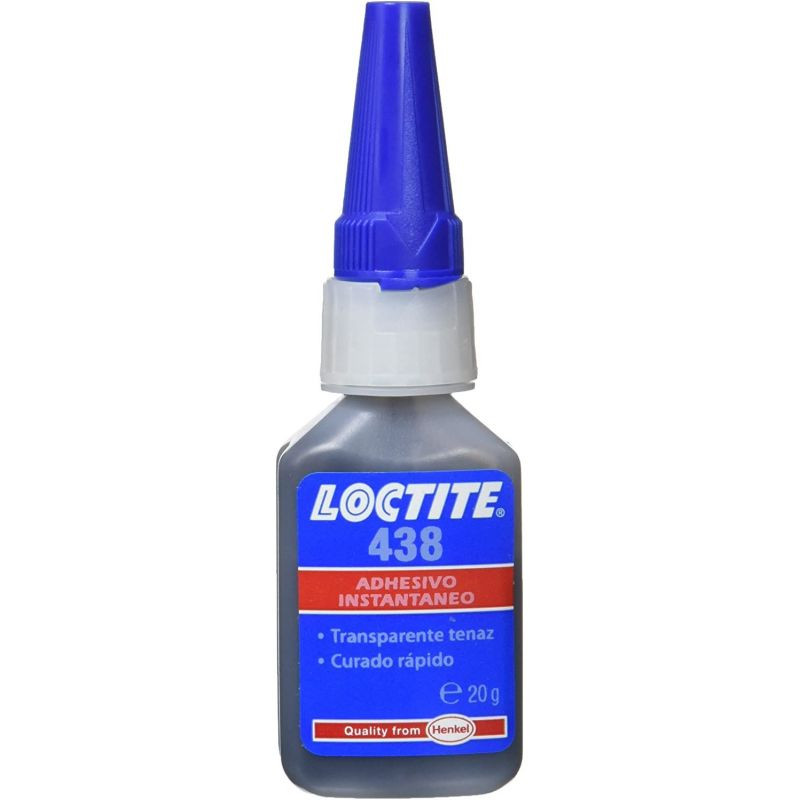 Loctite 438 ES/PT Adhesivo Instantáneo Tenaz Negro