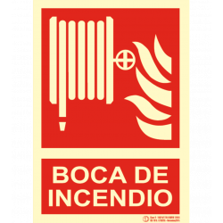 Señal Boca De Incendios...