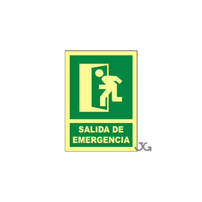 Señal Salida De Emergencia JULIO GARCÍA
