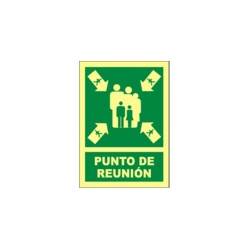 Señal Punto De Reunión...