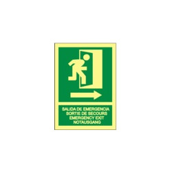 Señal Salida De Emergencia...