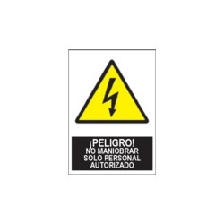 Señal Peligro No Maniobrar...