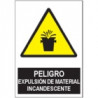 Señal Peligro Expulsión De Material Incandescente JULIO GARCÍA