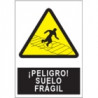 Señal Peligro Suelo Frágil JULIO GARCÍA