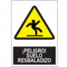 Señal Peligro Suelo Resbaladizo JULIO GARCÍA