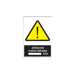 Señal Atención Carga Máxima...