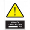 Señal Atención Carga Máxima XXX KGS JULIO GARCÍA