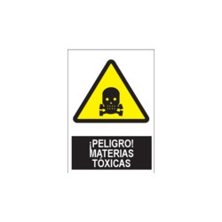 Señal Peligro Materias...