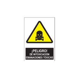 Señal Peligro Intoxicación...