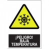 Señal Peligro Baja Temperatura JULIO GARCÍA