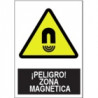 Señal Peligro Zona Magnética JULIO GARCÍA
