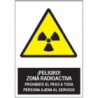 Señal Peligro Zona Radioactiva Prohibido El Paso A Toda Persona Ajena Al Servicio JULIO GARCÍA