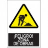 Señal Peligro Zona De Obras JULIO GARCÍA