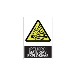 Señal Peligro Materias...