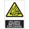 Señal Peligro Materias Explosivas JULIO GARCÍA