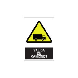 Señal Salida De Camiones...